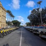 GOVERNO REFORÇA SEGURANÇA PÚBLICA COM HELICÓPTERO E 136 NOVOS VEÍCULOS