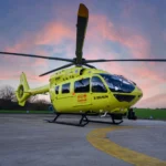 Yorkshire Air Ambulance amplia operações com a chegada do moderno helicóptero H145. Foto: Divulgação