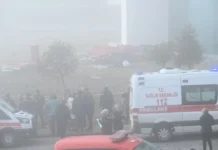 Acidente com ambulância aérea na Turquia deixa 4 mortos Sob forte nevoeiro, o helicóptero H135 colidiu com o 4º andar do Hospital de Treinamento e Pesquisa de Mugla durante a decolagem.