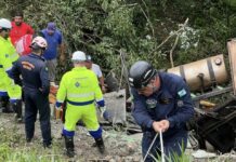 Helicóptero do SAMU Campos Gerais é acionado para resgatar vítima presa às ferragens em acidente na BR-373 Helicóptero do SAMU Campos Gerais é acionado para resgatar vítima presa às ferragens em acidente na BR-373. Foto: Divulgação