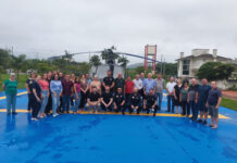 Inauguração de heliponto no Hospital São Roque dá mais agilidade e eficiência ao serviço aeromédico do Sul Catarinense
