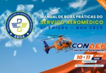 Segunda edição do Manual de Boas Práticas do Serviço Aeromédico será lançado no CONAER 2025, em Vitória, ES