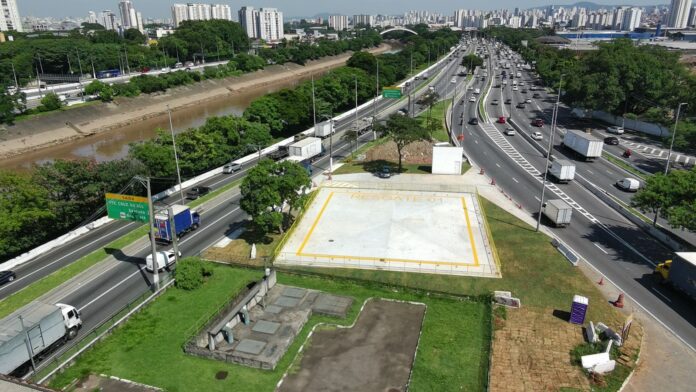 Área de pouso ocasional, que terá balizamento noturno, será utilizada pelos helicópteros Águia da PM nas operações de resgate aeromédico.