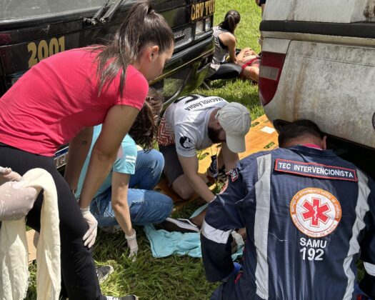 Saúde realiza simulação de incidente com múltiplas vítimas para treinamento de urgência em Londrina
