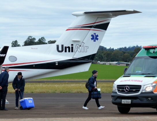 Aeroporto de Ijuí desempenha papel importante no transporte aeromédico e na assistência à saúde no RS