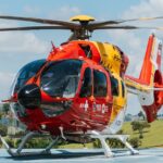Novo helicóptero H145 do Corpo de Bombeiros resgata bebê de 3 meses com cardiopatia congênita. Foto: Divulgação
