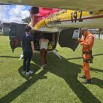Novo helicóptero H145 do Corpo de Bombeiros resgata bebê de 3 meses com cardiopatia congênita. Foto: Divulgação