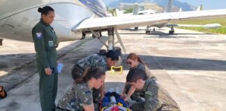 IMAE capacita profissionais de saúde da FAB para missões de evacuação aeromédica IMAE capacita profissionais de saúde da FAB para missões de Evacuação Aeromédica
