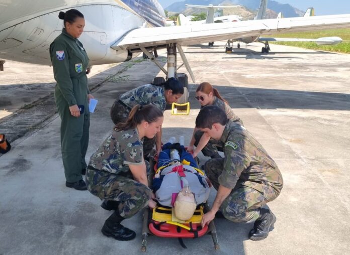 IMAE capacita profissionais de saúde da FAB para missões de Evacuação Aeromédica IMAE capacita profissionais de saúde da FAB para missões de Evacuação Aeromédica
