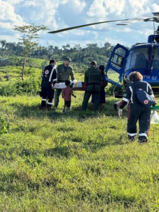 CIOPAER e SAMU unem forças para resgatar idosa em zona rural do Acre