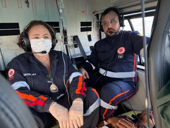 CIOPAER e SAMU unem forças para resgatar idosa em zona rural do Acre