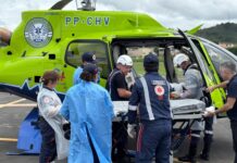 SAMU Noroeste Fluminense apoia pela primeira vez uma operação aeromédica