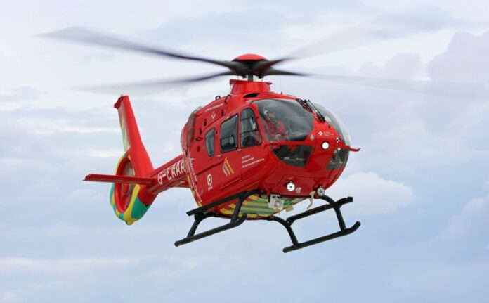 A instituição de caridade que fornece uma equipe avançada de trauma para pessoas gravemente feridas em Londres. Foto: London's Air Ambulance.