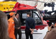 Novo helicóptero Airbus H145 do SAAV de Minas Gerais é destaque na LAAD 2025