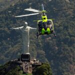 Novo Airbus H130 do SOAER já realizou x transportes aeromédicos no Rio de Janeiro. Foto: Helibras.