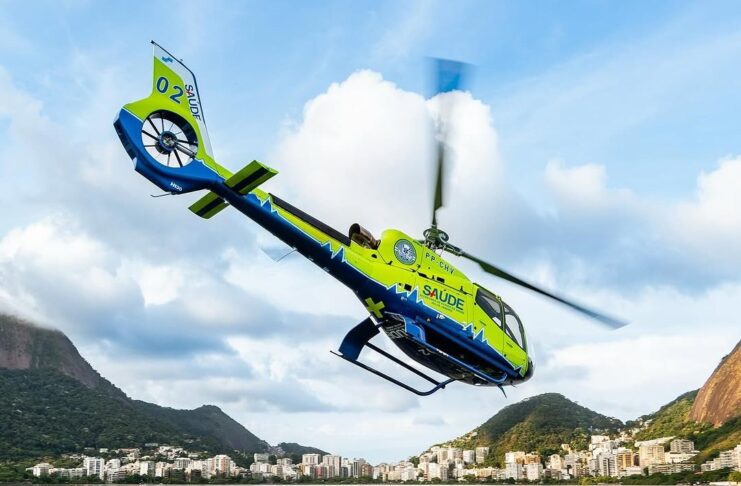 Superintendência de Operações Aéreas da Secretaria de Saúde do RJ transporta fígado e córneas para transplante