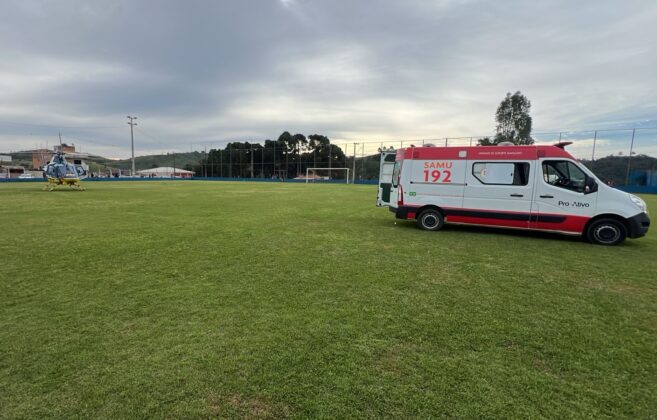 Núcleo de Operações Aéreas da PRF realiza três operações aeromédicas na Região Metropolitana de Curitiba. Foto: PRF.