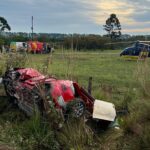 Núcleo de Operações Aéreas da PRF realiza três operações aeromédicas na Região Metropolitana de Curitiba. Foto: PRF.
