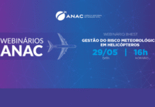 Webinário BHEST sobre gestão do risco meteorológico em helicópteros acontecerá no dia 29/5, às 16h