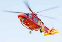 Segundo helicóptero AW169 da Cornwall Air Ambulance chega ao Reino Unido e entra em fase final de testes