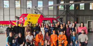 BOA e Cofen capacitam equipe de fiscalização do Coren de MG sobre atendimento aeromédico