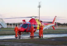 Arcanjo 12 é utilizado no treinamento das equipes da Base Norte do Suporte Aéreo Avançado de Vida, em Montes Claros O Arcanjo 12, modelo AW119 Koala, passa a integrar os treinamentos e as operações da Base Norte do Suporte Aéreo Avançado de Vida (SAAV) — @3ceoa.boa.cbmmg