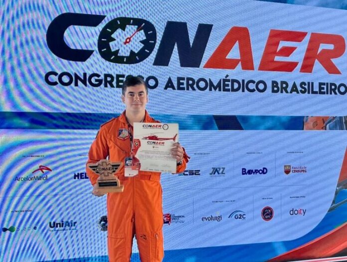 CBMERJ conquista 3º lugar no Congresso Aeromédico Brasileiro com estudo sobre responsabilização em operações aéreas