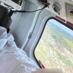 Menino em estado grave foi transportado em aeronave do DEA para hospital em Recife.  Ascom DEA;