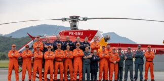 2ª Companhia do Batalhão de Operações Aéreas do Corpo de Bombeiros celebra 10 anos de atuação em Blumenau, SC