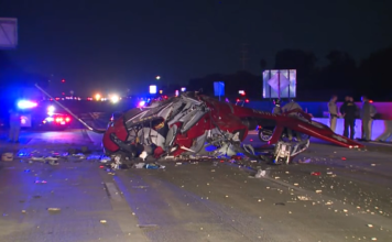 NTSB está investigando o acidente com helicóptero aeromédico em Sacramento, Califórnia NTSB está investigando o acidente com helicóptero aeromédico em Sacramento, Califórnia. Imagem FOX40
