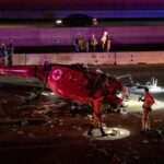 NTSB está investigando o acidente com helicóptero aeromédico em Sacramento, Califórnia. Foto: PAUL KITAGAKI JR