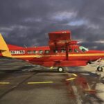 Novo avião do Corpo de Bombeiros Militar do Acre chega ao Brasil