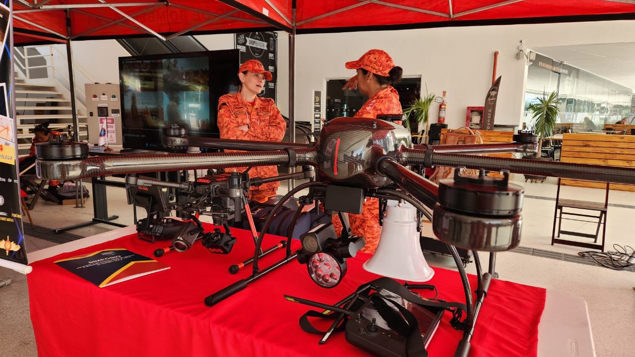 Pesquisa brasileira sobre uso de drone na prevenção de afogamentos é aceita pela WCDP 2025. Foto: Autor Diego Carelli. Pesquisa brasileira sobre uso de drone na prevenção de afogamentos é aceita pela WCDP 2025. Foto: Autor Diego Carelli.