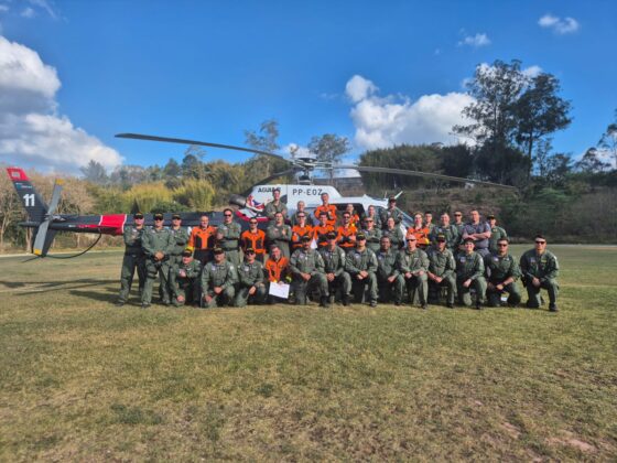 Comando de Aviação da Polícia Militar realiza Estágio de Capacitação para Operador de Suporte Médico