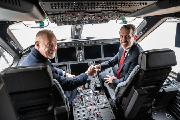 A Embraer entregou a segunda aeronave multimissão C-390 Millennium à Força Aérea Húngara.