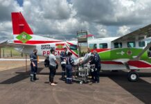 Serviço aeromédico de Joaçaba atinge 300 missões e se consolida como referência no Meio-Oeste catarinense