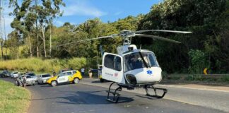 Serviço Aeromédico do Paraná ultrapassa 3,2 mil atendimentos em 2025 com uma média diária de 10,56 ocorrências