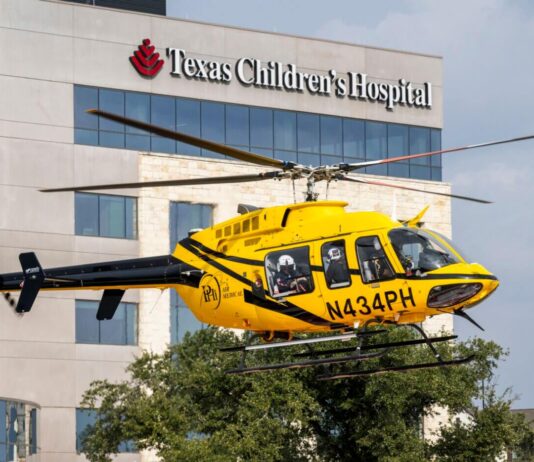 Texas Children’s Hospital amplia transporte aeromédico pediátrico e neonatal com segundo Bell 407