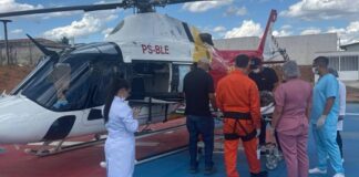DEA realiza a primeira transferência aeromédica para o Hospital Regional de Palmeira dos Índios, Alagoas