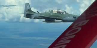 Em ação de rotina, FAB intercepta avião do Corpo de Bombeiros que realizava transporte aeromédico Em ação de rotina, FAB intercepta avião do Corpo de Bombeiros durante transporte aeromédico