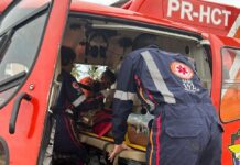 GOA do CBMBA realiza resgate aeromédico de vítima de AVC após treinamento com SAMU de Vera Cruz