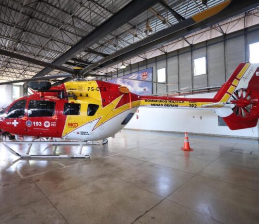 Serviço de suporte aéreo avançado de vida reforça rede de urgência e emergência no Vale do Aço, MG