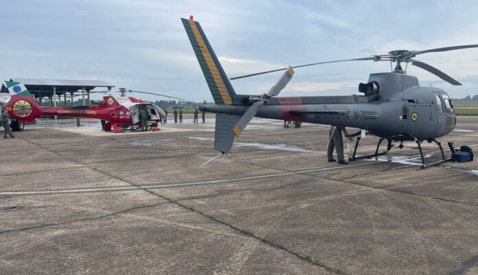 Operação Abrigo pelo Mar - RS. Foto: Marinha do Brasil.