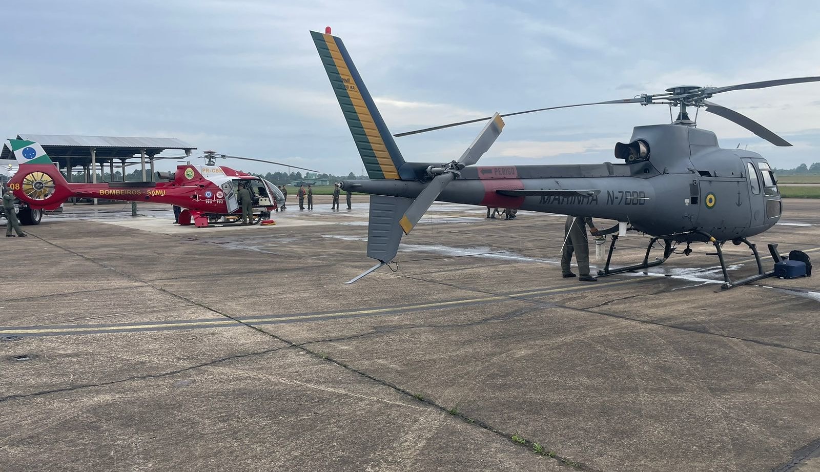Operação Abrigo pelo Mar - RS. Foto: Marinha do Brasil.