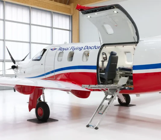 Pilatus entrega o primeiro PC-12 PRO aeromédico do mundo a serviço aeromédico australiano