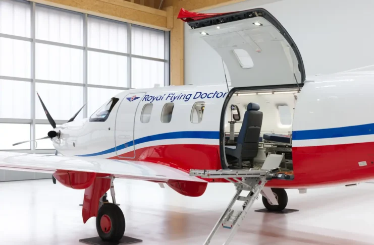 Pilatus entrega o primeiro PC-12 PRO aeromédico do mundo a serviço aeromédico australiano