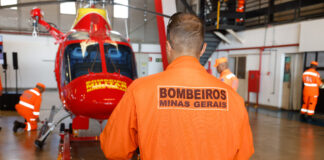 Governo de Minas Gerais entrega helicóptero AW119 Koala ao Corpo de Bombeiros Militar