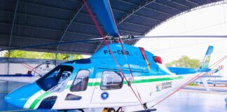 Em ação inédita, governador de Roraima destina helicóptero da governadoria para atender à saúde e à segurança pública