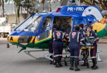Serviço aeromédico de Sergipe terá mais um helicóptero para garantir assistência pré-hospitalar a pacientes graves A iniciativa é fruto de uma parceria estratégica entre as SES e SSP / Fotos: Ascom SES