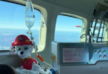 Bombeiros fazem transporte aeromédico interestadual de criança para tratamento em Brasília Criança pôde contar com toda a assistência da equipe, composta por oficiais e profissionais de saúde